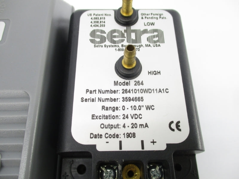 SETRA 2641010WD11A1C 24VDC 0-10.0 NSNP