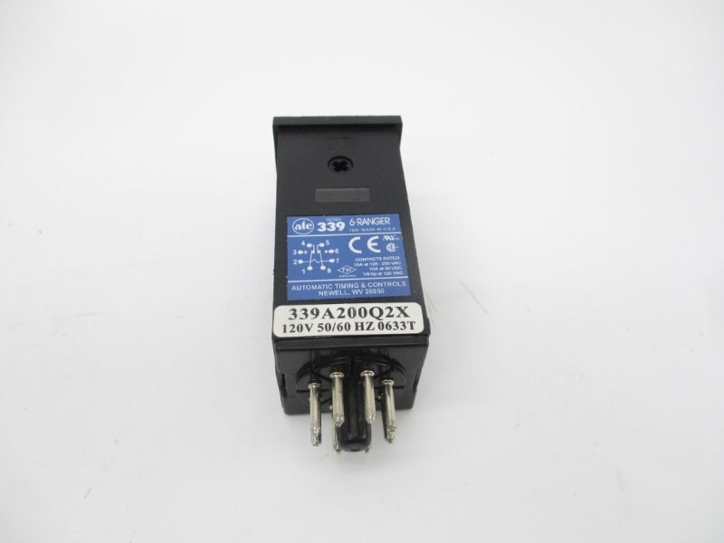 ATC 3-0339A200Q2X 120VAC 10A 0-10S NSMP