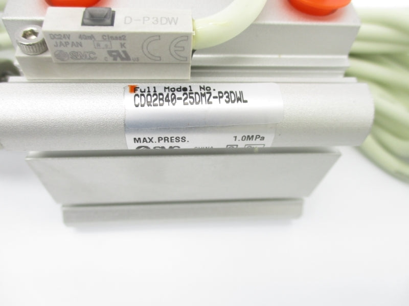 SMC CDQ2B40-25DMZ-P3DWL 24VDC NSNP