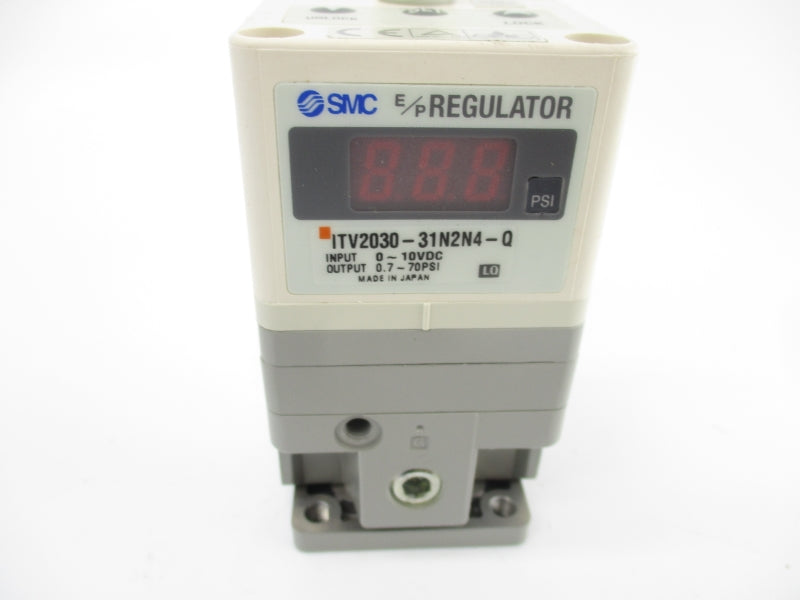 SMC ITV2030-31N2N4-Q 0-10VDC 0.7-70PSI NSNP