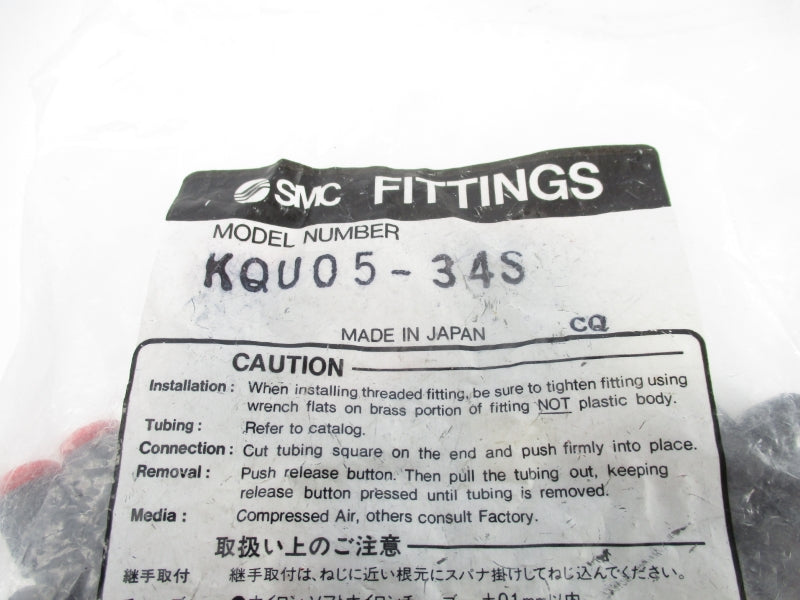SMC KQU05-34S (PKG OF 10) NSMP