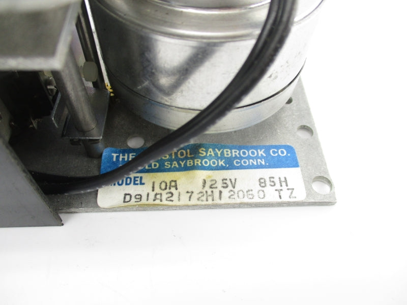 THE BRISTOL SAYBROOK D91A2172H12060TZ 147-108-002 125V 10A UNMP