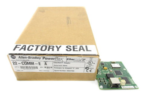 ALLEN BRADLEY 22-C0MM-E SER. A F/W V1.009 5VDC NSMP