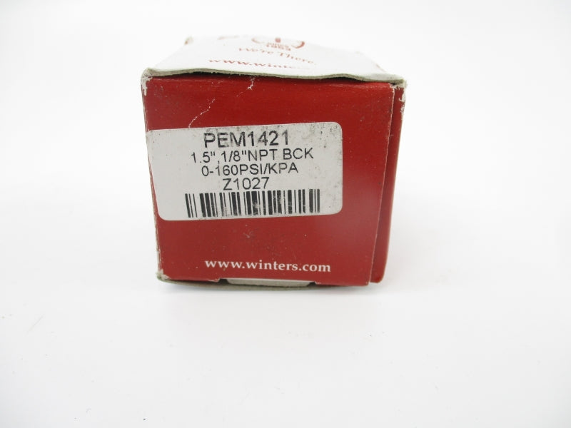 WINTERS PEM1421 0-160PSI 1/8" NSMP