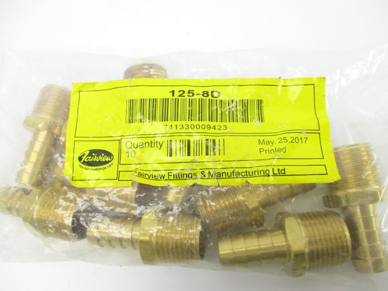 FAIRVIEW 125-8D (PKG OF 10) NSMP