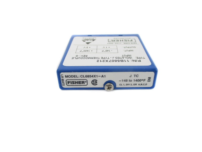 FISHER 11B5807X212 CL6854X1-A1 1/5V -148/1400'F NSNP