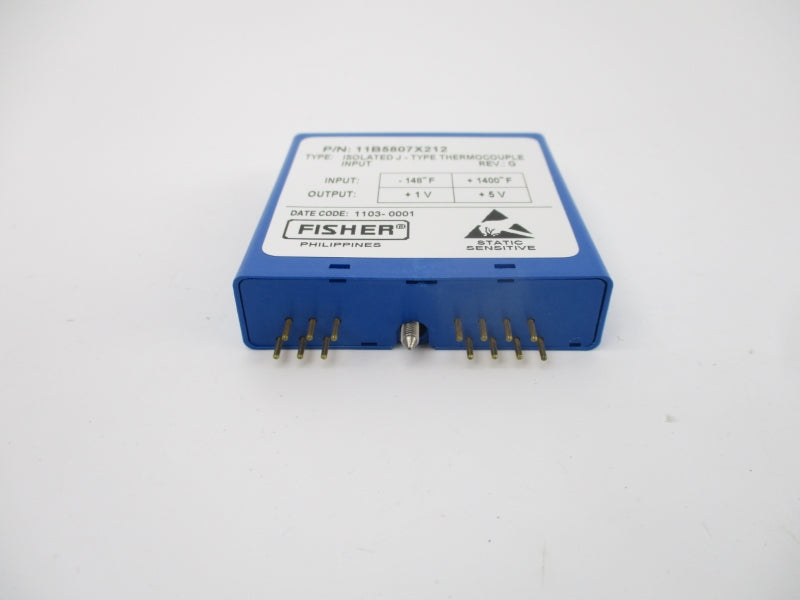 FISHER 11B5807X212 CL6854X1-A1 1/5V -148/1400'F NSNP
