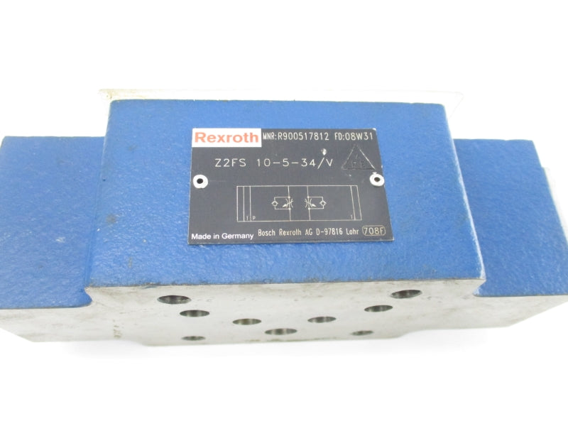 REXROTH Z2FS10-5-34/V R900517812 NSNP