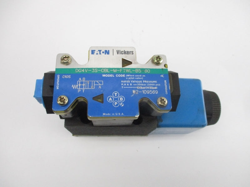 EATON DG4V-3S-OBL-M-FTWL-B5-60 02-109569 120V 48A 1450PSI NSNP