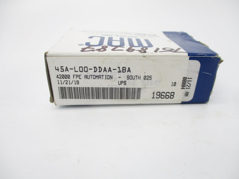 MAC 45A-L00-DDAA-1BA 24VDC 120PSI NSMP