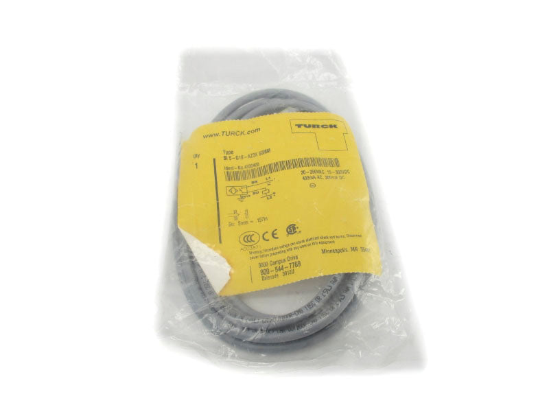 TURCK BI5-G18-AZ3X 4330400 20-250VAC 60MM NSMP
