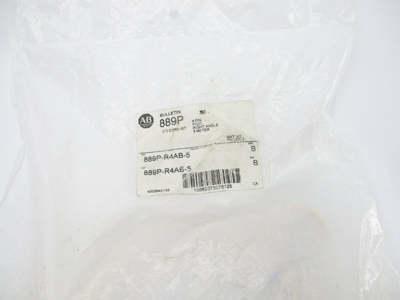 ALLEN BRADLEY 889P-R4AB-5 SER. B NSMP