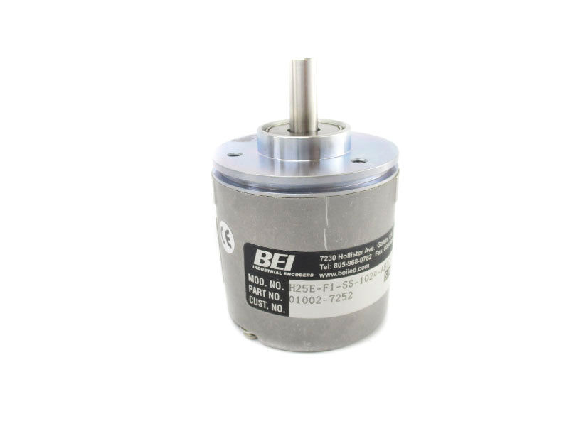 BEI H25E-F1-SS-1024-ABZC-15V/V-SM12 01002-7252 5-15VDC NSNP