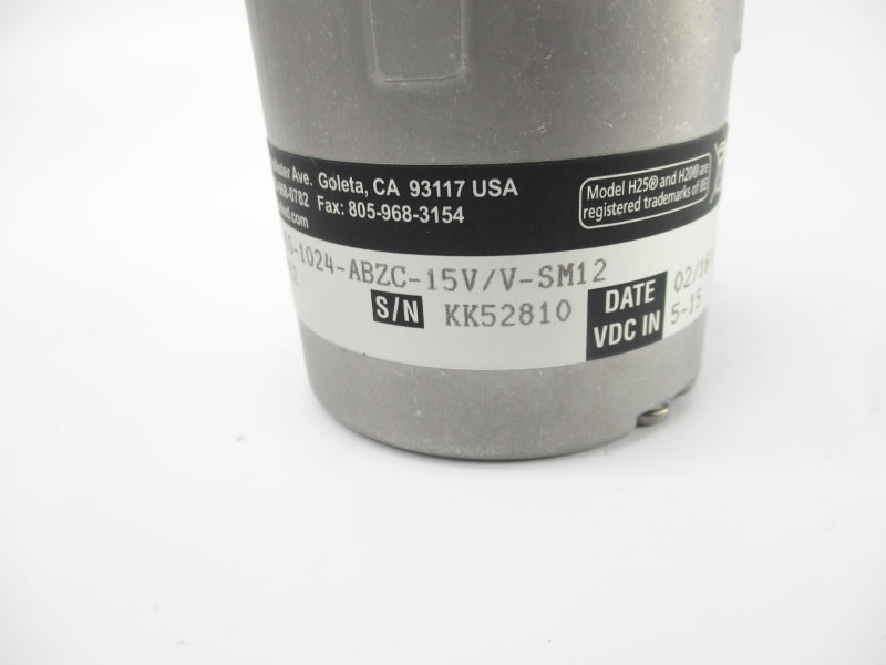 BEI H25E-F1-SS-1024-ABZC-15V/V-SM12 01002-7252 5-15VDC NSNP