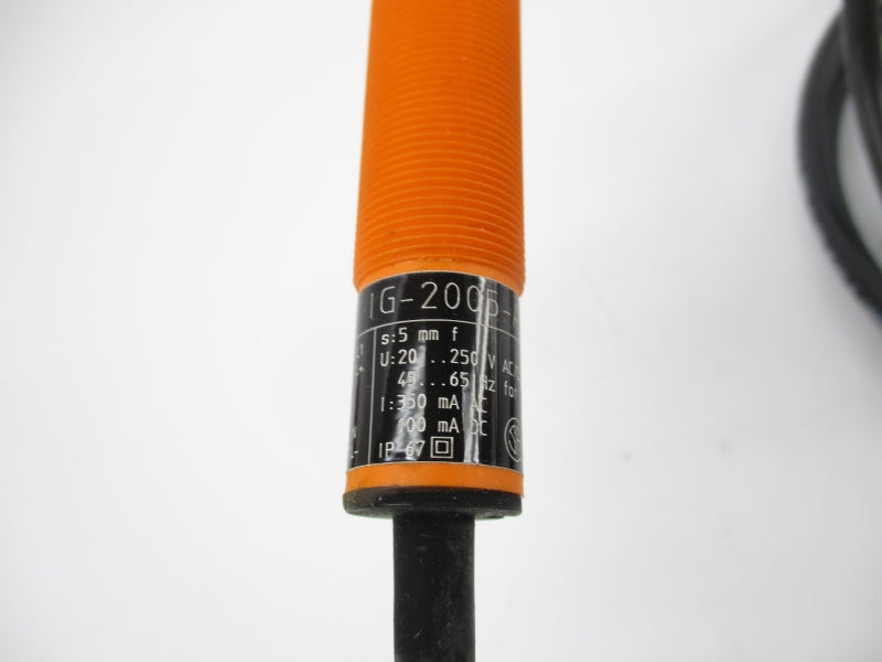 IFM EFECTOR IG0325 IG-2005-ABOA 20-250VAC/DC NSNP