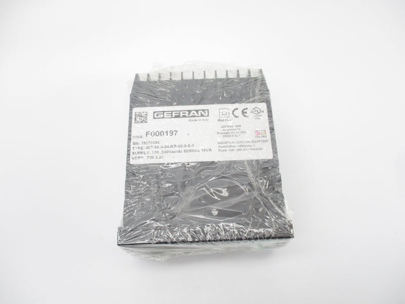 GEFRAN 40T-96-4-24-RR-00-0-0-1 F000197 240VAC/DC F/W 3.24 NSMP