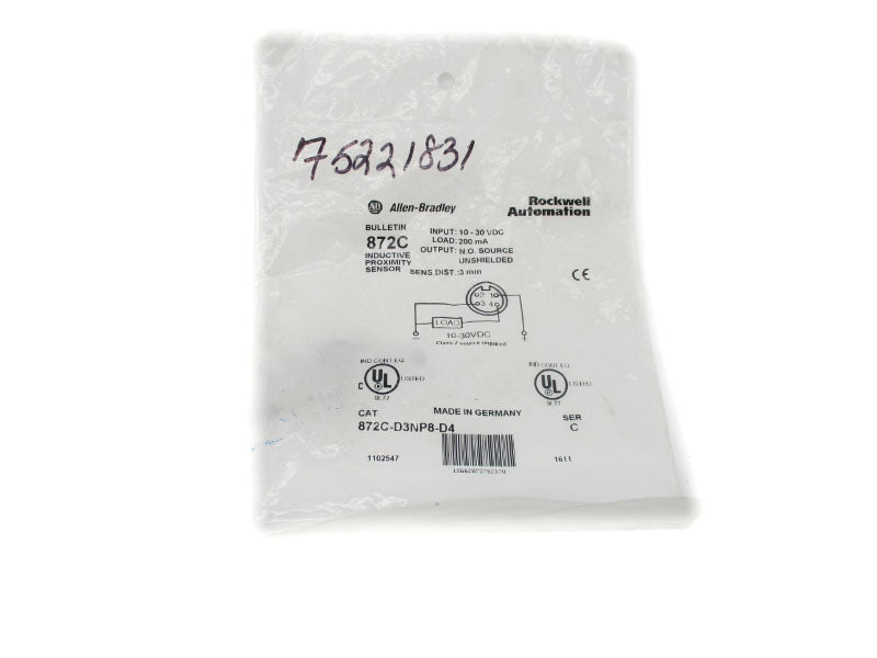INDUSTRIAL SPARE PART 872C-D3NP8-D4 SER. C 10-30VDC NSMP