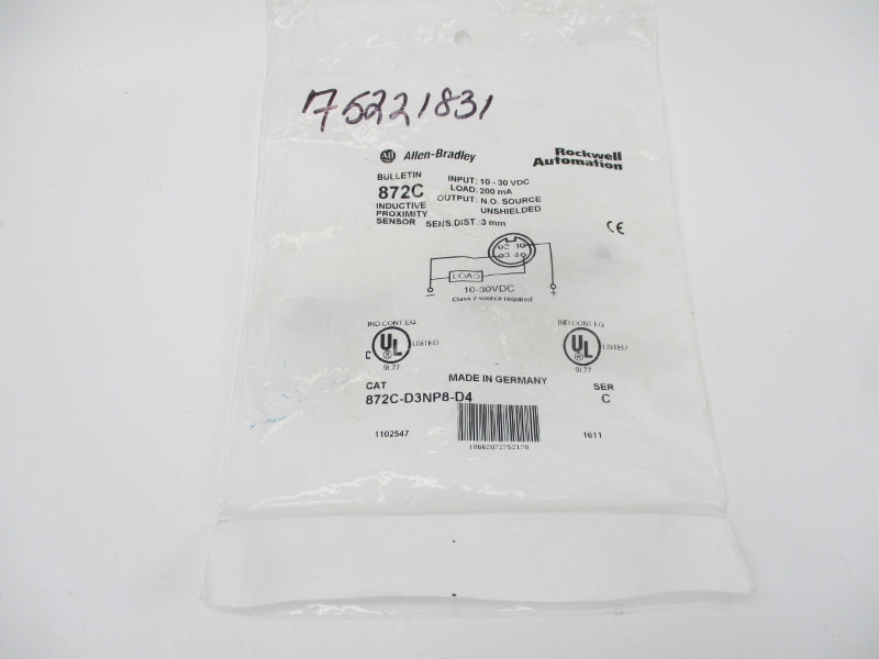 INDUSTRIAL SPARE PART 872C-D3NP8-D4 SER. C 10-30VDC NSMP