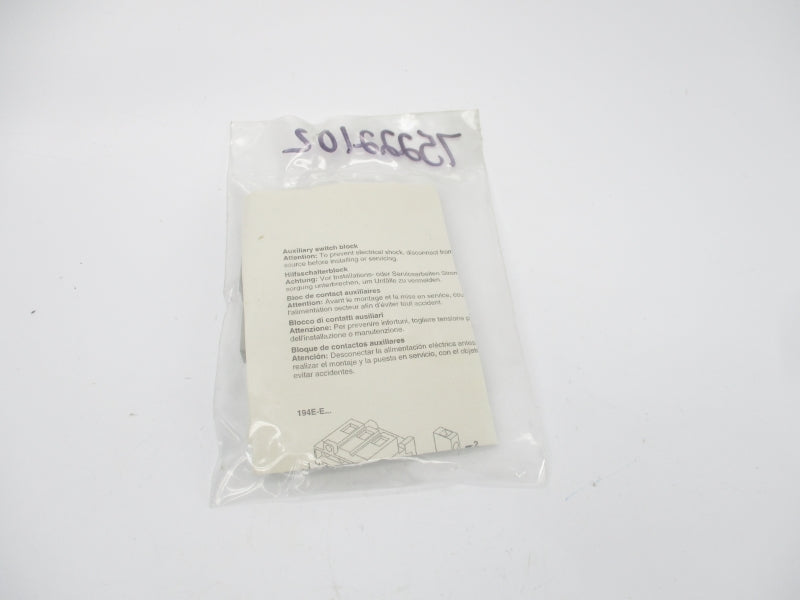 INDUSTRIAL SPARE PART 194E-A-P11 SER. B 600VAC 10A NSMP
