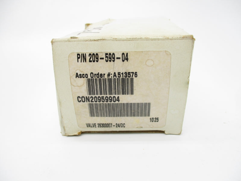 ASCO 209-599-04 115-120VAC NSMP