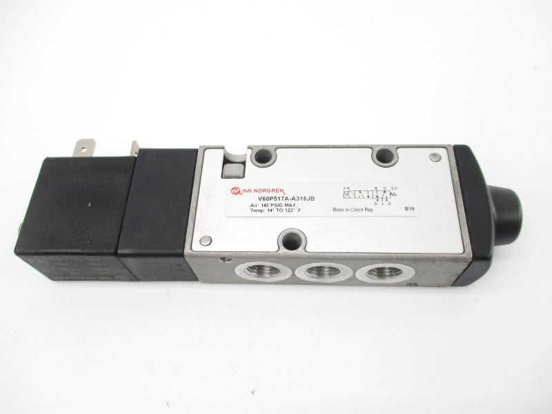 NORGREN V60P517A-A318JB 24VDC 145PSI NSNP