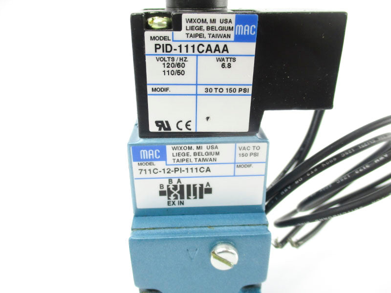 MAC 711C-12-PI-111CA 110/120V 150PSI NSNP