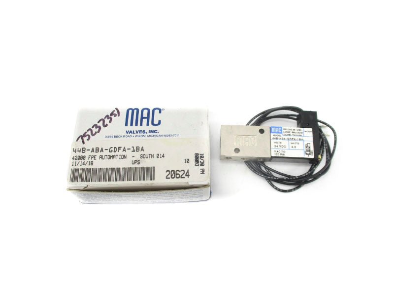 MAC 44B-ABA-GDFA-1BA 24VDC 120PSI NSMP