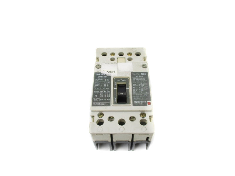SIEMENS NEB3B050 480V 50A UNMP
