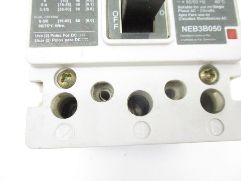 SIEMENS NEB3B050 480V 50A UNMP