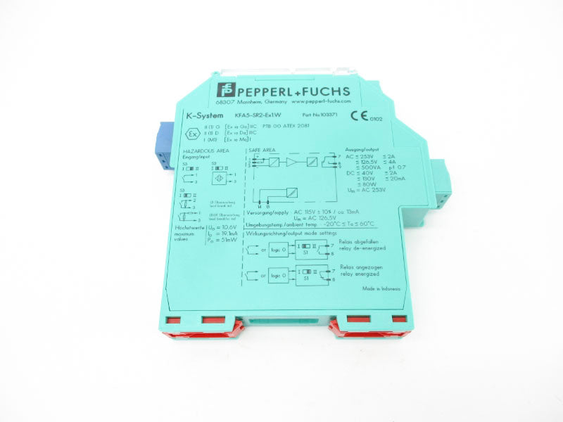 PEPPERL+FUCHS KFA5-SR2-EX1.W 103371 253VAC 4A NSNP