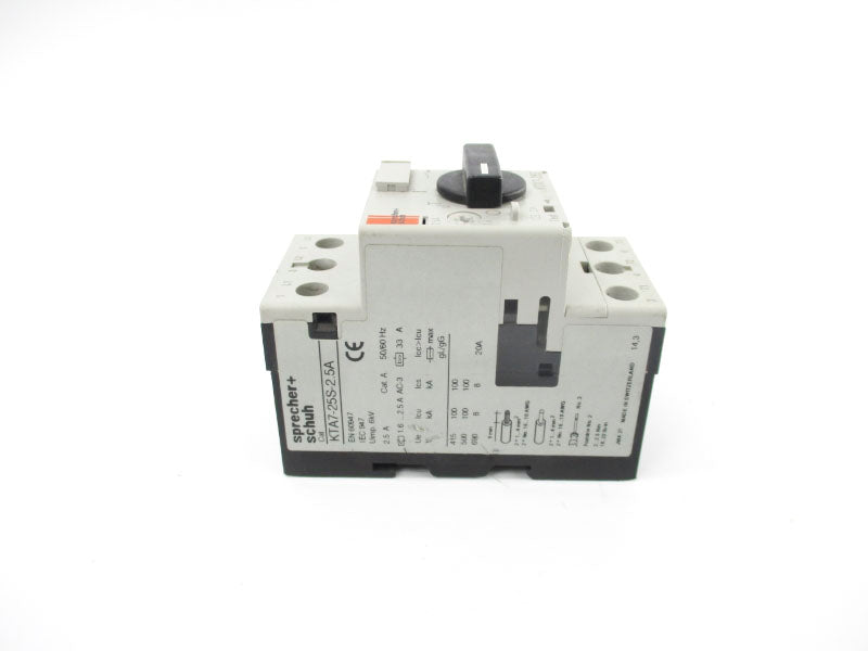 SPRECHER+FUCHS KTA7-25S-2.5A 690V 1.6-2.5A NSNP