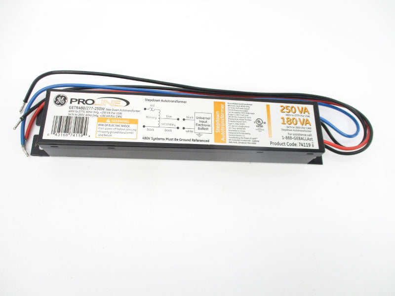 GENERAL ELECTRIC GETR480/277-250W 480V NSNP