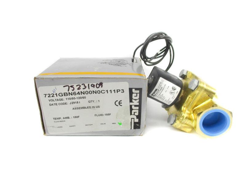 PARKER 7221GBN64N00N0C111P3 110-120V 0-230PSI NSMP