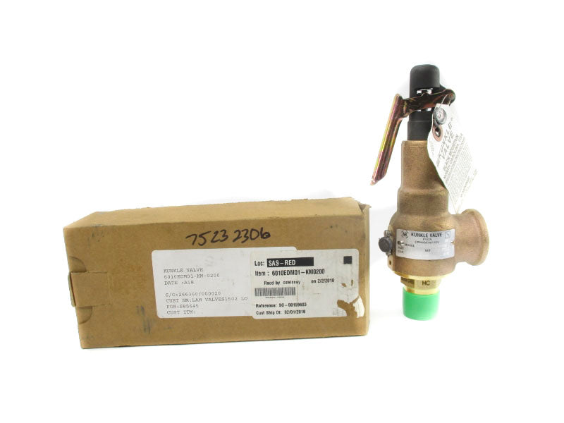 KUNKLE VALVE 6010EDM01-KM-0200 200PSI 3/4" NSMP