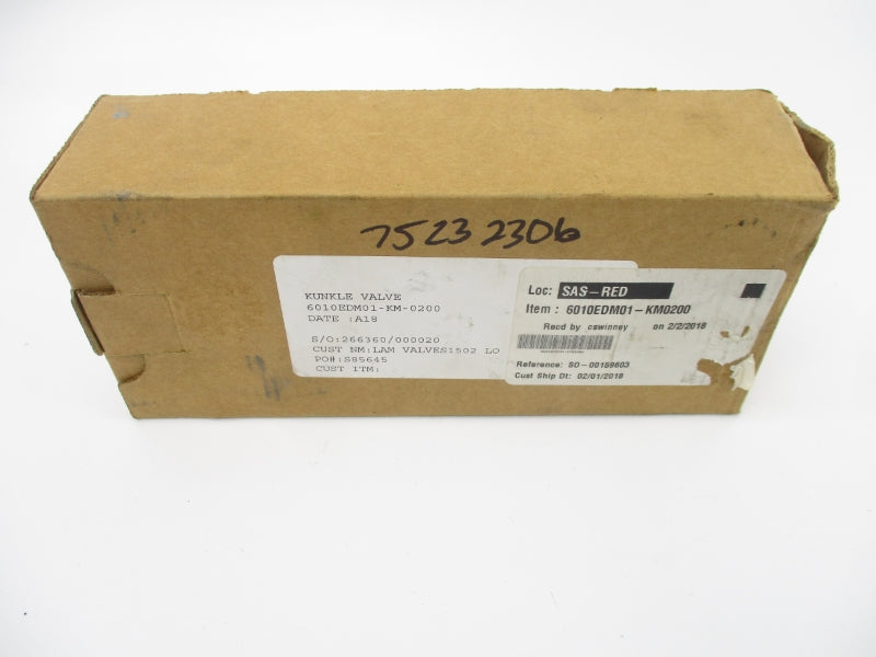 KUNKLE VALVE 6010EDM01-KM-0200 200PSI 3/4" NSMP