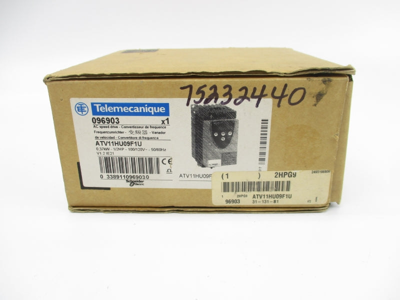 TELEMECANIQUE ATV11HU09F1U 096903 100/120V 12A NSMP