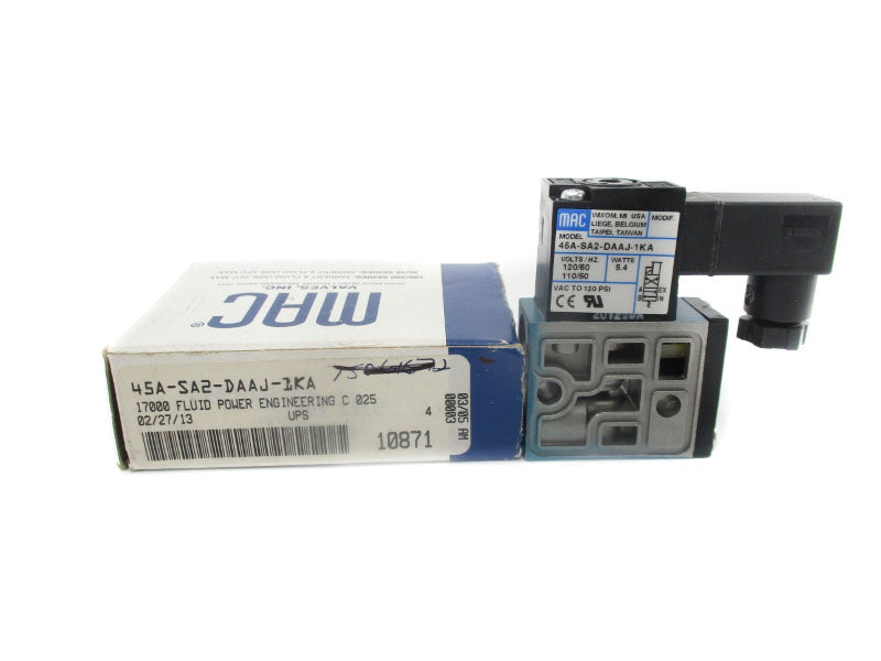 MAC 45A-SA2-DAAJ-1KA 110/120V 120PSI NSMP