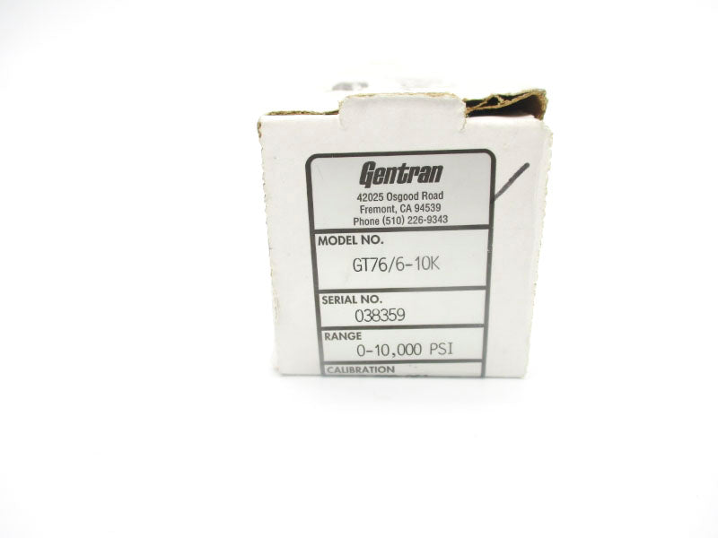 GENTRAN GT76/6-10K 0-10000PSI NSMP