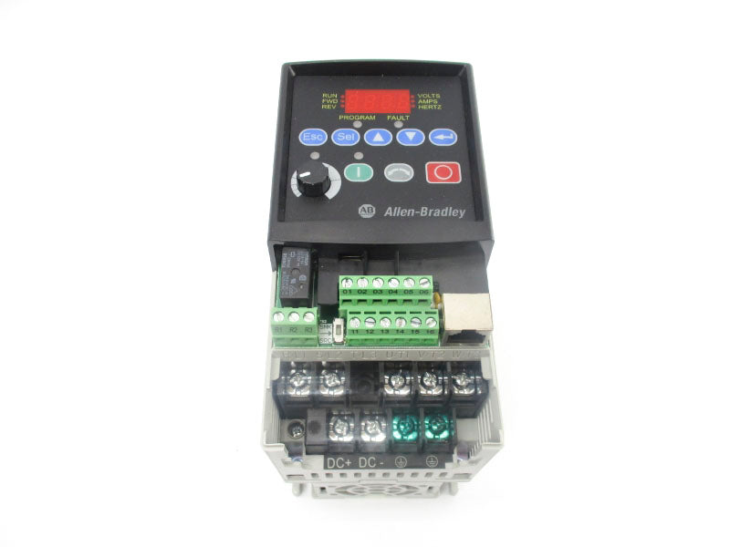 ALLEN BRADLEY 22A-A3P6N103 SER. A 180-264V 9.2A F/W 5.01 (BR/WH) (NO COVER) NSMP