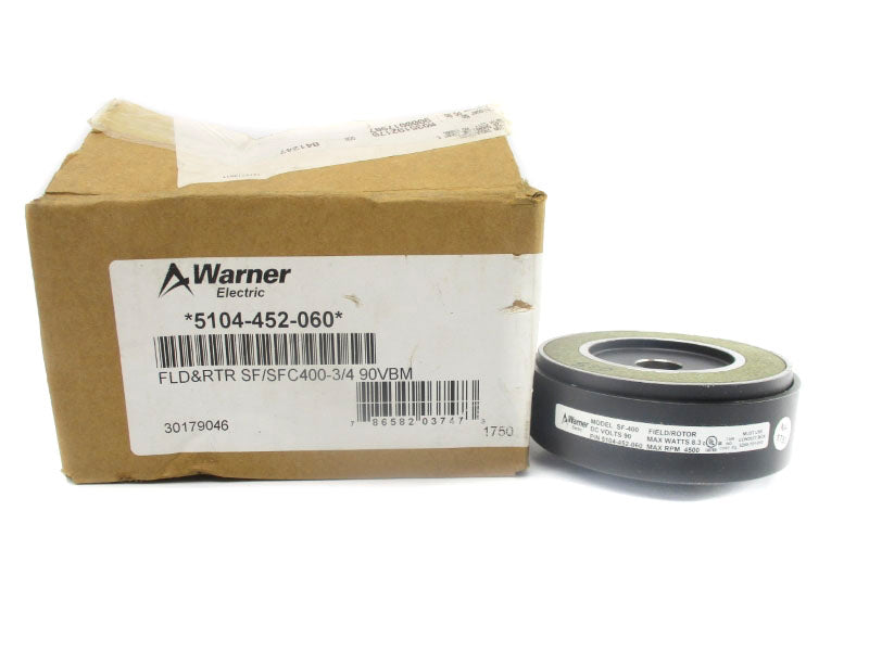 WARNER ELECTRIC 5104-452-060 SF-400 90VDC NSMP