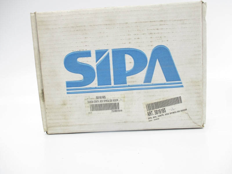SIPA SP/MC4 5816165 REV. 00 NSMP