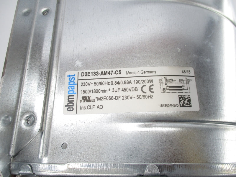 EBMPAPST D2E133-AM47-C5 230V 0.88A NSNP