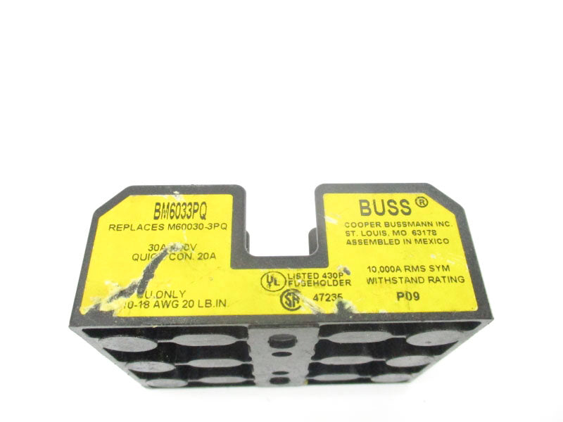 COOPER BUSSMANN BM6033PQ 600V 30A UNMP