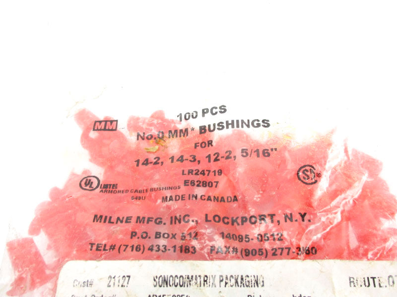 MILNE 14095-0512 (PKG OF 100) NSMP