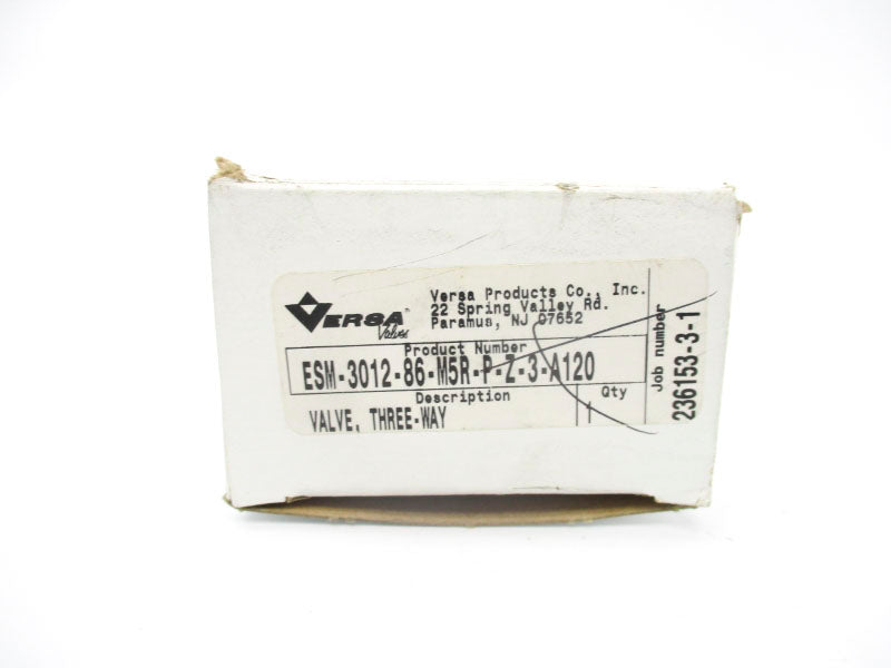 VERSA ESM-3012-86-M5R-P-Z-3-A120 110/120V 0-75PSI NSMP