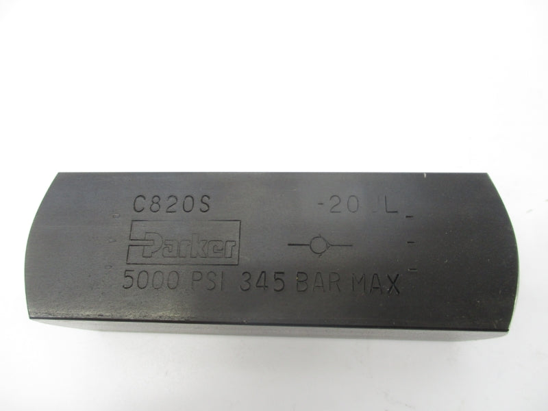 PARKER C820S-20JL 5000PSI UNMP