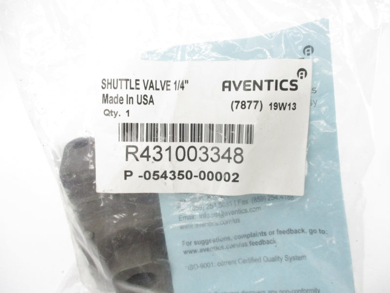 AVENTICS P-054350-00002 R431003348 1/4" NSMP
