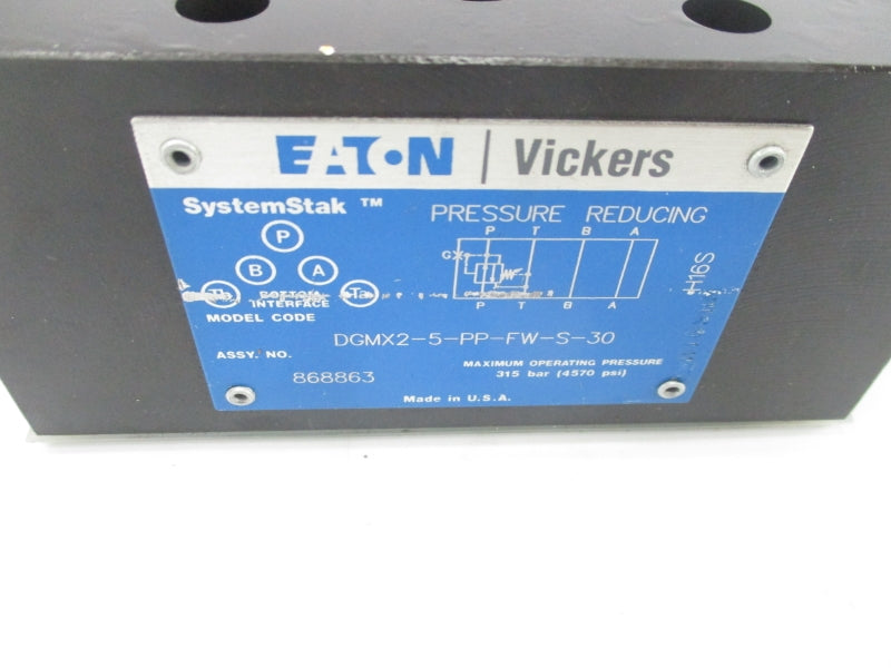 EATON DGMX2-5-PP-FW-S-30 4570PSI NSNP