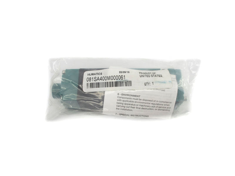 NUMATICS 081SA400M000061 24VDC .26A 150PSI NSMP