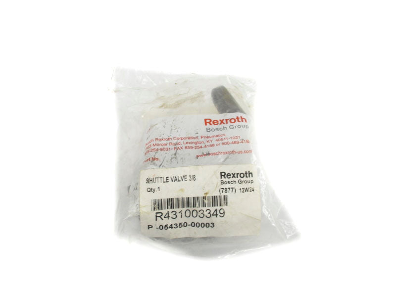 REXROTH P-054350-00003 R431003349 3/8" NSMP